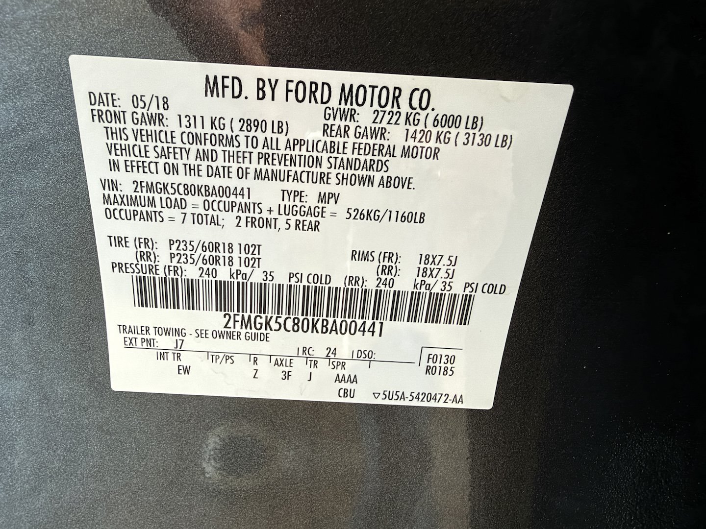 Used 2019 Ford Flex SEL FWD image 35