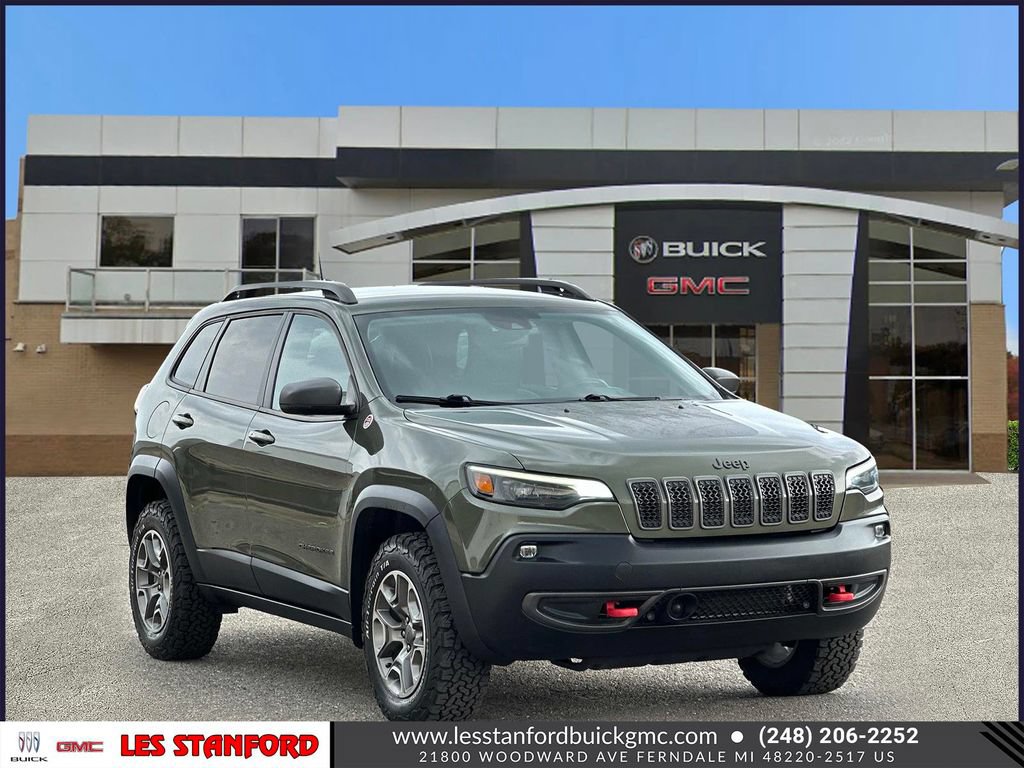 Used 2021 Jeep Cherokee Trailhawk AWD/4WD image 8