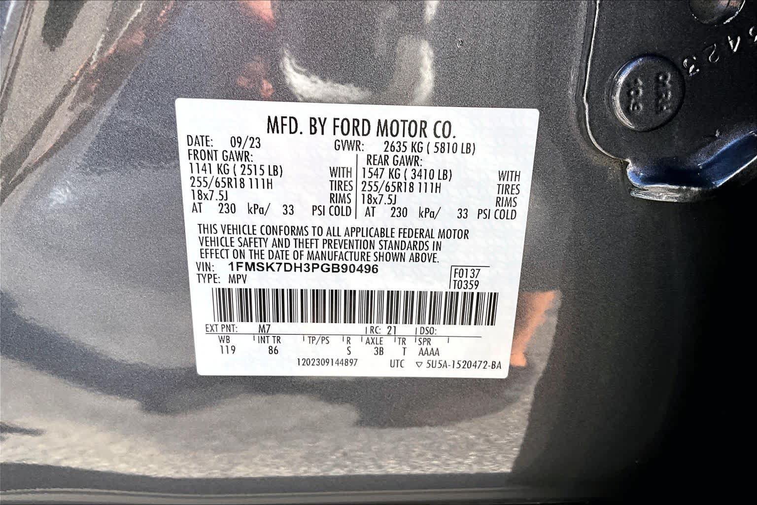Used 2023 Ford Explorer XLT RWD image 34