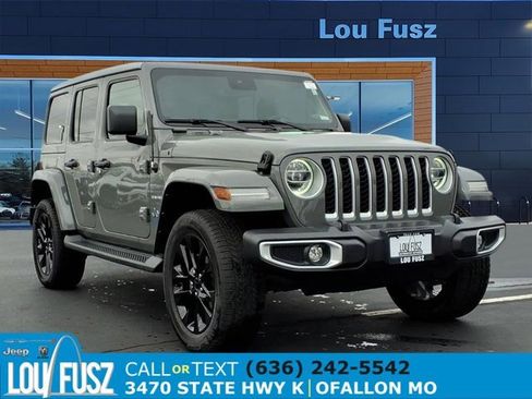 Used 2021 Jeep Wrangler Unlimited Sahara w/ Cold Weather Group image 1