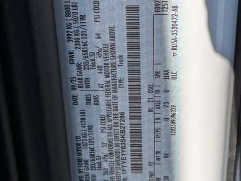 New 2025 Ford Transit 150 Low Roof w/ Load Area Protection Package image 36