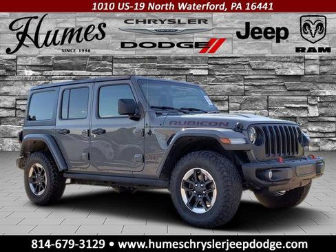 Certified 2021 Jeep Wrangler Unlimited Rubicon image 1