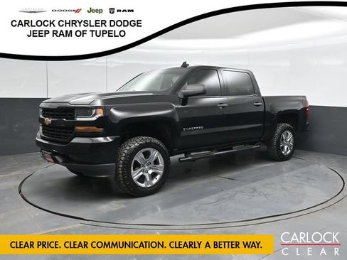 Used 2018 Chevrolet Silverado 1500 Custom w/ Custom Value Package AWD/4WD image 8