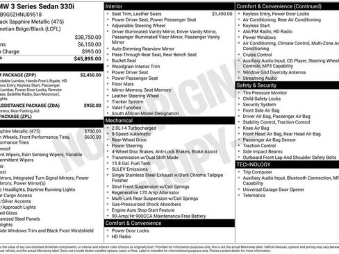 Used 2017 BMW 330i Sedan image 41