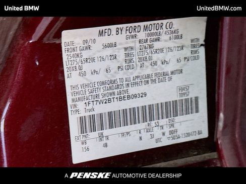 Used 2011 Ford F250 Lariat w/ Lariat Ultimate Pkg image 12