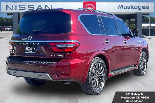 Used 2022 Nissan Armada Platinum w/ Captain's Chairs Package AWD/4WD image 5