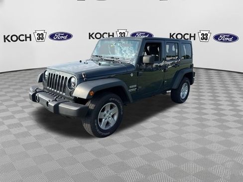 Used 2017 Jeep Wrangler Unlimited Sport w/ Quick Order Package 24S AWD/4WD image 3
