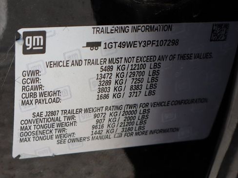 Used 2023 GMC Sierra 3500 Denali w/ Denali Black Diamond Edition image 53