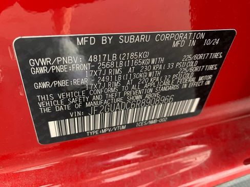 Used 2024 Subaru Crosstrek 2.0i Premium AWD/4WD image 28