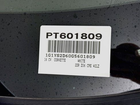 Used 2016 Chevrolet Corvette Z06 w/ 2LZ Preferred Equipment Group RWD image 14
