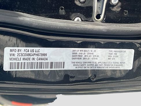 Used 2023 Dodge Charger SXT w/ Cold Weather Package RWD image 32