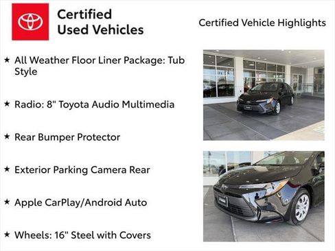 Certified 2026 Toyota Corolla LE FWD image 7