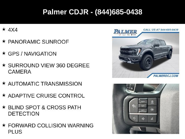Used 2021 Ford F150 Raptor w/ Equipment Group 801A High AWD/4WD image 6