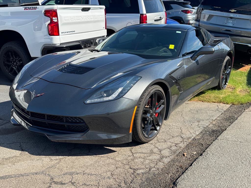 Used 2019 Chevrolet Corvette Stingray Coupe w/ Carbon Flash Badge Package RWD image 9
