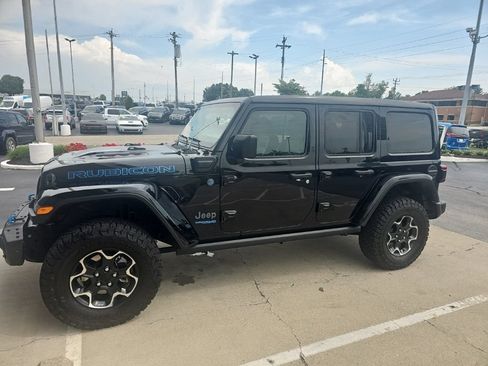 Used 2021 Jeep Wrangler Unlimited Rubicon 4xe w/ Steel Bumper Group AWD/4WD image 2