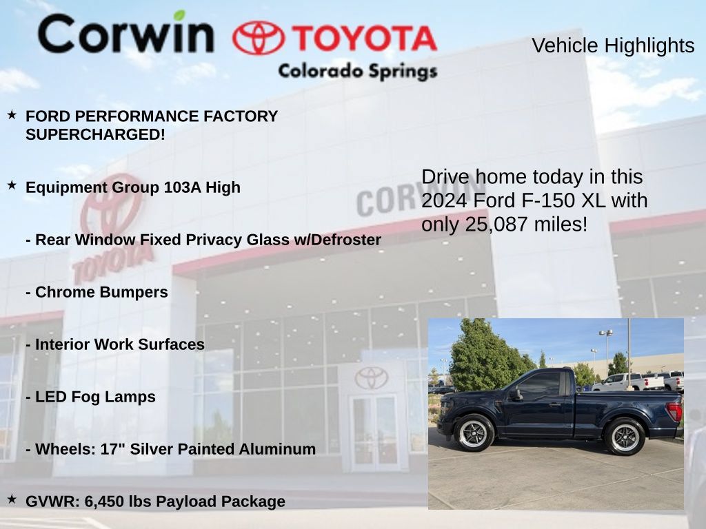 Used 2024 Ford F150 XL w/ Equipment Group 103A High AWD/4WD image 6