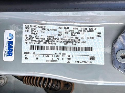 Used 2021 Ford Ranger XLT w/ Equipment Group 301A Mid image 29