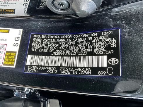 Certified 2022 Toyota Corolla LE w/ Carpet Mat Package (TMS) FWD image 33