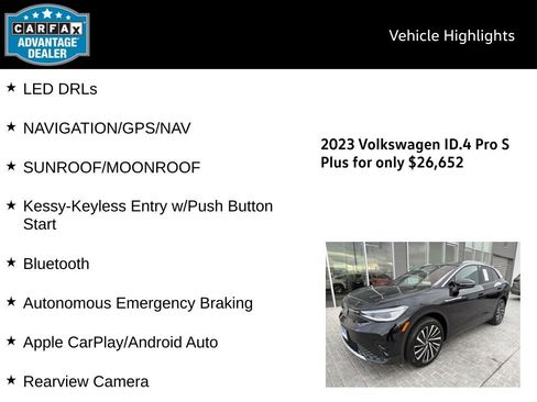 Certified 2023 Volkswagen ID.4 Pro S Plus image 5
