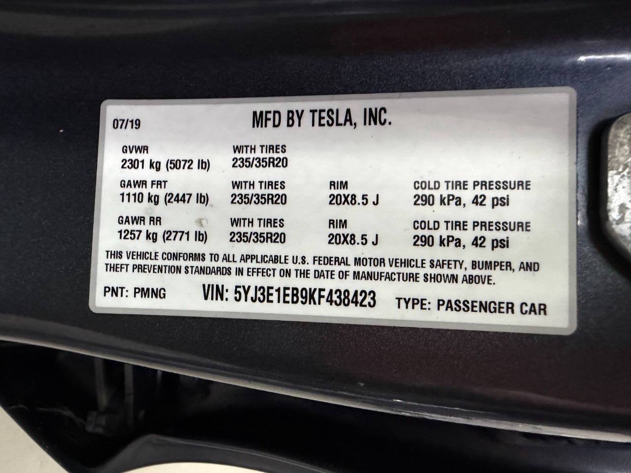 Used 2019 Tesla Model 3 Performance AWD/4WD image 28