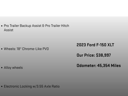 Used 2023 Ford F150 XLT w/ XTR Package image 24