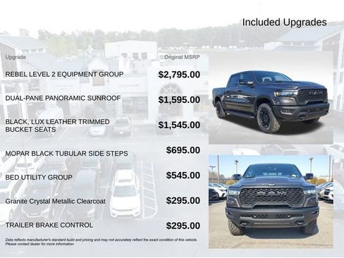 New 2026 RAM 1500 Rebel w/ Rebel Level 2 Equipment Group image 5