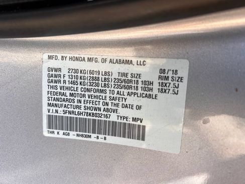 Used 2019 Honda Odyssey EX-L image 36