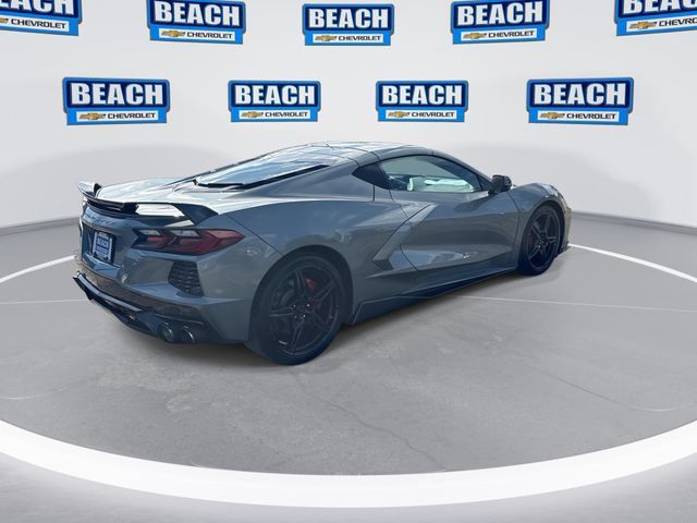 Used 2022 Chevrolet Corvette Stingray Coupe w/ Chrome Exterior Badge Package RWD image 8