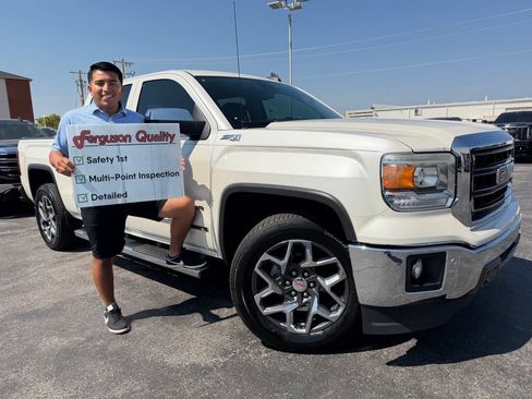 Used 2015 GMC Sierra 1500 SLT w/ SLT Crew Cab Value Package AWD/4WD image 1