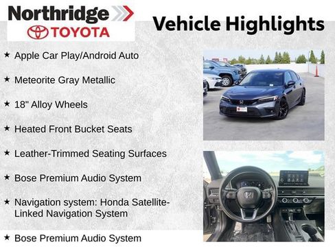 Used 2023 Honda Civic Sport Touring image 2