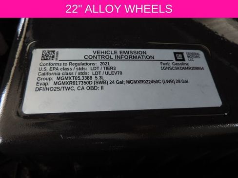 Certified 2021 Chevrolet Tahoe Premier w/ Premium Package RWD image 19
