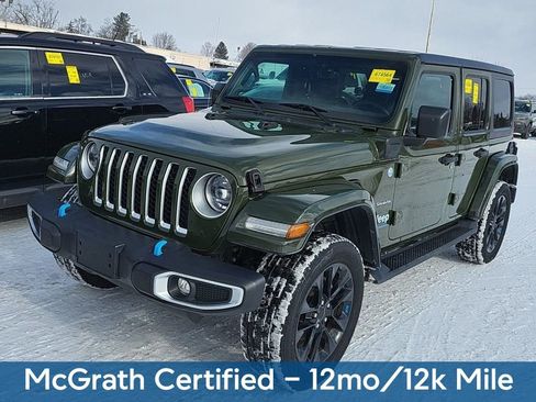 Used 2023 Jeep Wrangler Unlimited Sahara w/ Cold Weather Group image 2