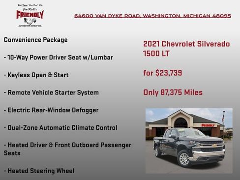 Used 2021 Chevrolet Silverado 1500 LT AWD/4WD image 5