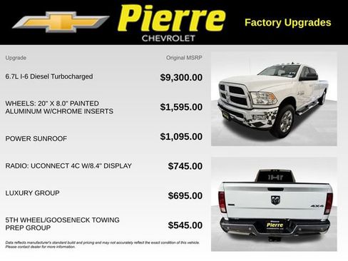 Used 2018 RAM 3500 SLT w/ Luxury Group image 13