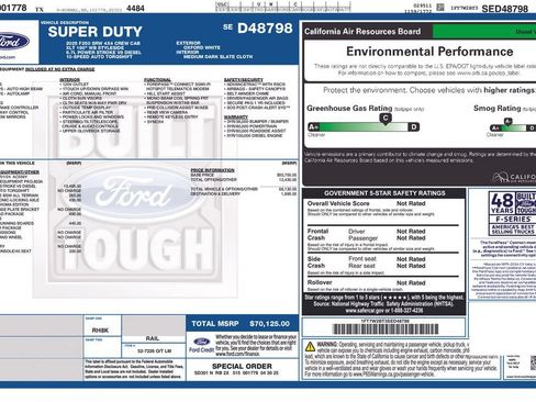 Certified 2025 Ford F250 XLT w/ FX4 Off-Road Package AWD/4WD image 18