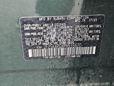 Used 2023 Subaru Forester Limited image 16