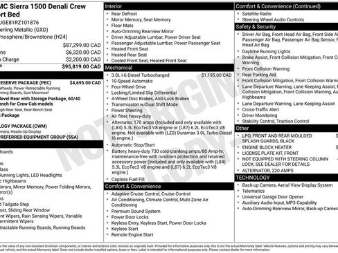 Certified 2024 GMC Sierra 1500 Denali w/ Denali Reserve Package AWD/4WD image 38
