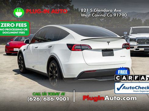 Used 2021 Tesla Model Y Long Range AWD/4WD image 2