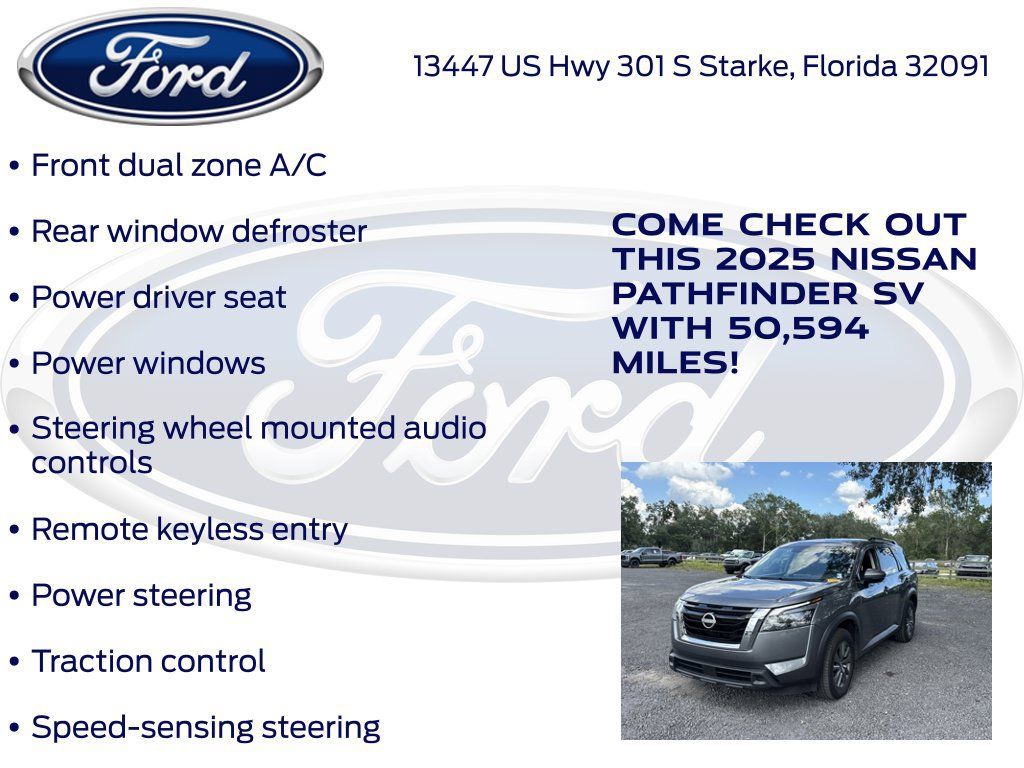 Used 2025 Nissan Pathfinder SV FWD image 21