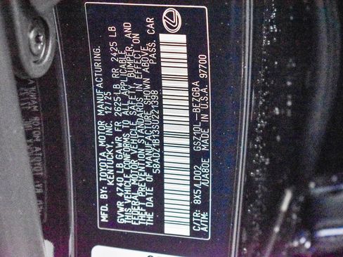 New 2025 Lexus ES 350 w/ Premium Package image 27