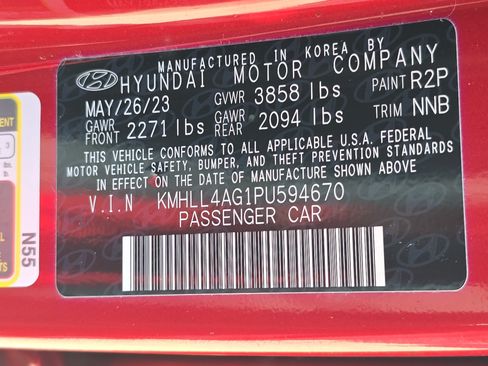 Used 2023 Hyundai Elantra SE FWD image 33