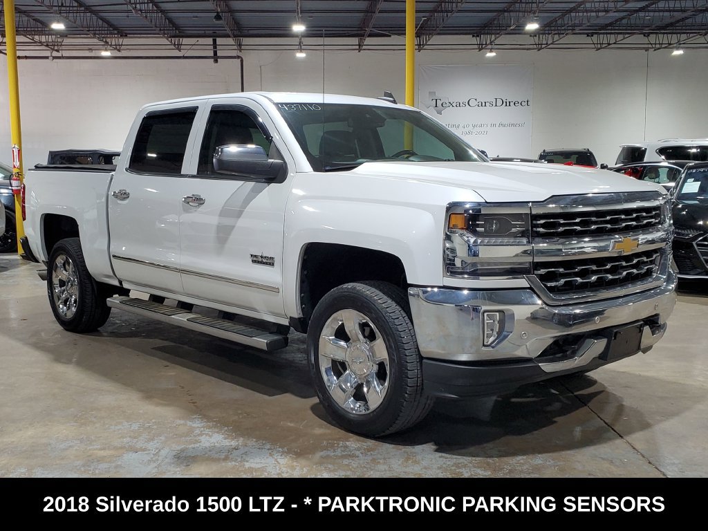 Used 2018 Chevrolet Silverado 1500 LTZ w/ Texas Edition RWD image 3