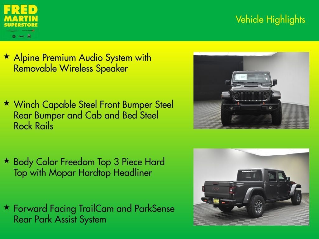 New 2027 Jeep Gladiator Mojave AWD/4WD image 14