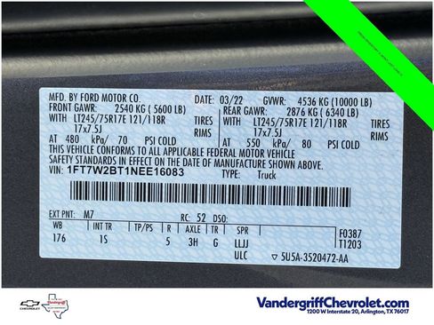 Used 2022 Ford F250 XL w/ Power Equipment Group AWD/4WD image 25