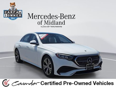 Used 2024 Mercedes-Benz E 350 4MATIC Sedan image 1