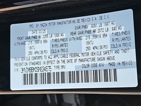 New 2025 MAZDA CX-30 AWD 2.5 S w/ Select Sport Pkg image 36