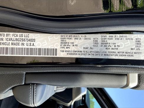 New 2025 Jeep Grand Cherokee L Limited w/ Trailer Tow Package image 13