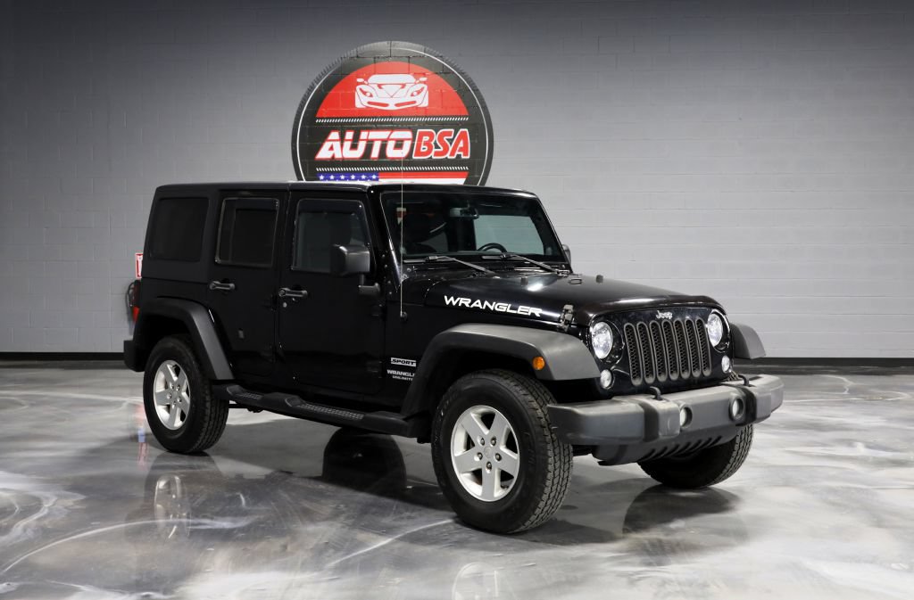Used 2014 Jeep Wrangler Unlimited Sport w/ Quick Order Package 24S AWD/4WD image 1
