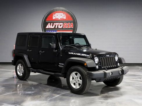 Used 2014 Jeep Wrangler Unlimited Sport w/ Quick Order Package 24S AWD/4WD image 1