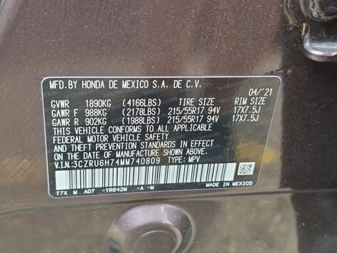 Used 2021 Honda HR-V EX-L image 22